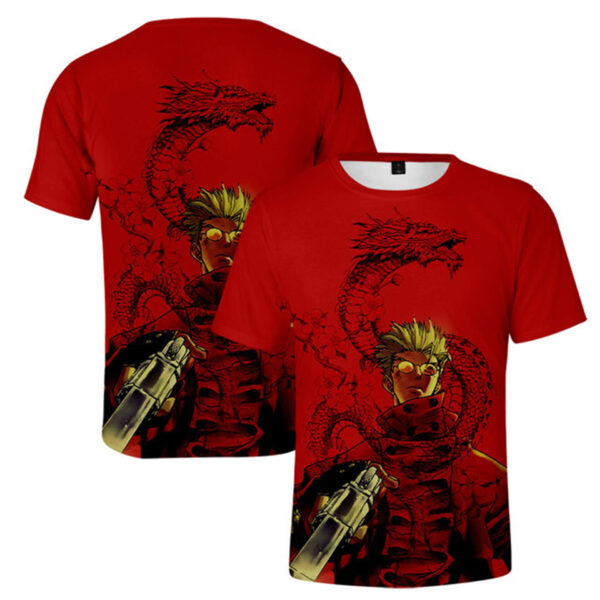 Vash The Stampede T shirt Trigun Stampede T Shirt 6