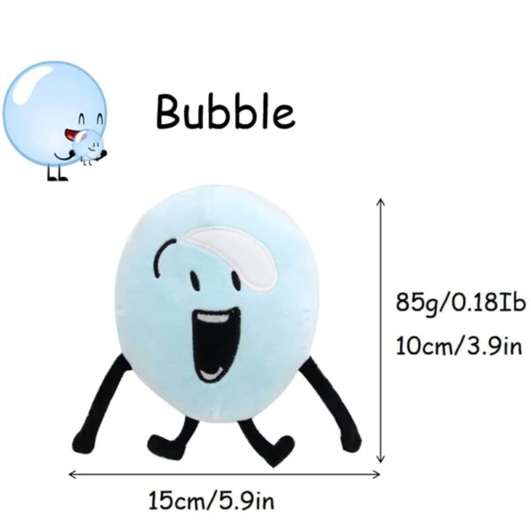 Bubble BFDI Plush Battle for Dream Island Plush 2