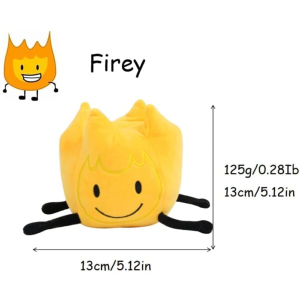 Firey BFDI Plush Battle for Dream Island Plush 2