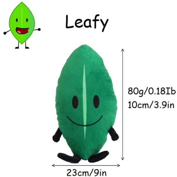 Leafy BFDI Plush Battle for Dream Island Plush 2