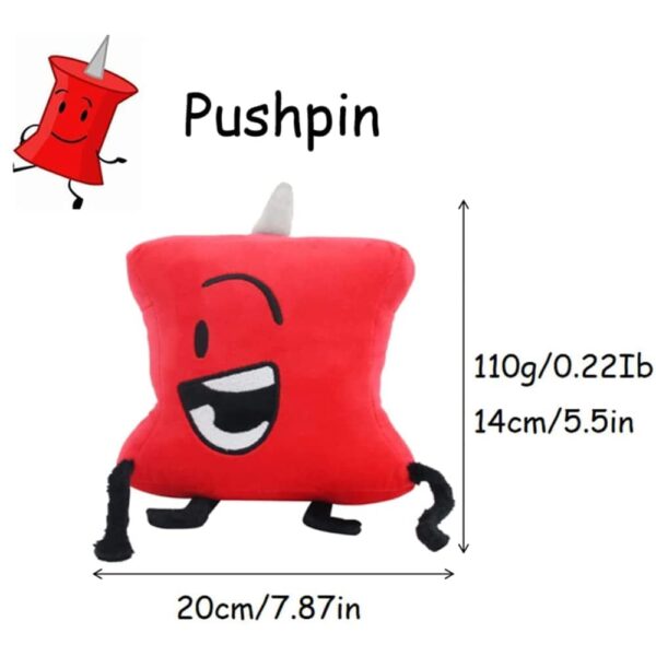 Pin BFDI Plush Battle for Dream Island Plush 1